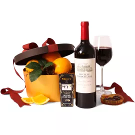 French Wine and Oranges Gift