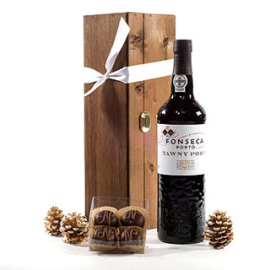 Dessert Wine and Gourmet Chocolate Gift Set
