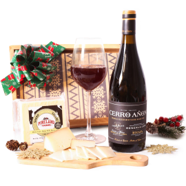 Holiday Red Wine and Cheese Duo