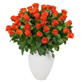 Sunset Glow Rose Bouquet