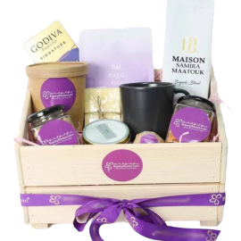 Coffee and Snacks Gift Basket