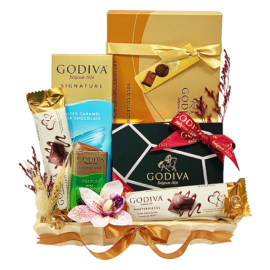 Golden Godiva Gift Box
