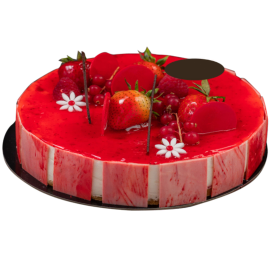 Strawberry Burst Cheesecake