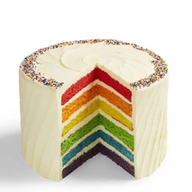 Surprise Rainbow Cake