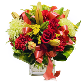 Vibrant Harmony Floral Arrangement