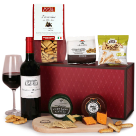 Complete Cheese Board with Bordeaux Gift Basket