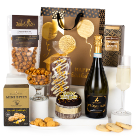Happy Birthday Prosecco and Sweet Treat Hamper