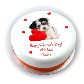 Puppy Love Cake