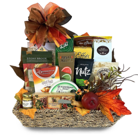 Autumn Wicker Basket