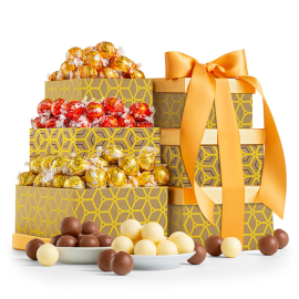 Lindt Chocolate Tower for Mom