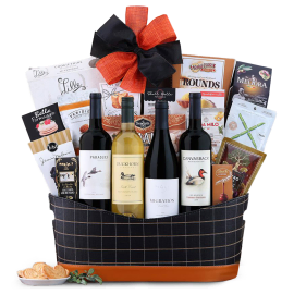 Napa Wine Quartet Luxe Gift Basket