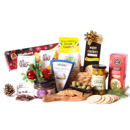 Set de regalo de entremeses y dulces