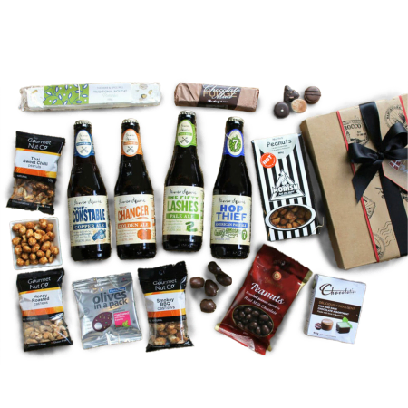 Canasta artesanal de cerveza