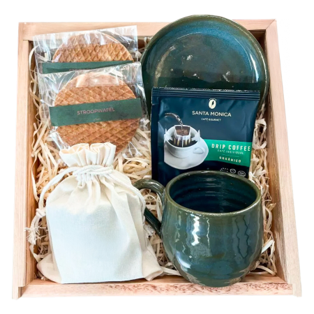 Caja de café de la mañana