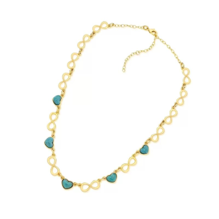 Gargantilla Corazones de Piedra