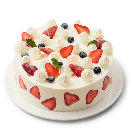 Tarta Romántica De Fresas