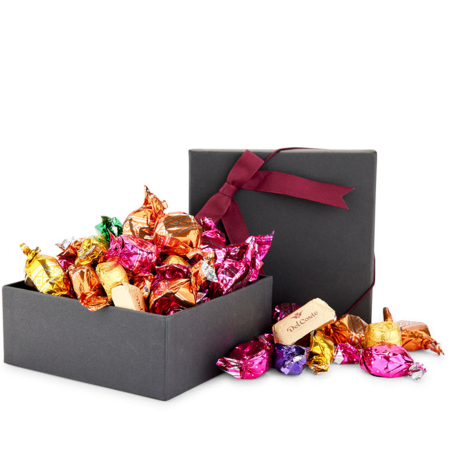 Caja de regalo de dulces navideños