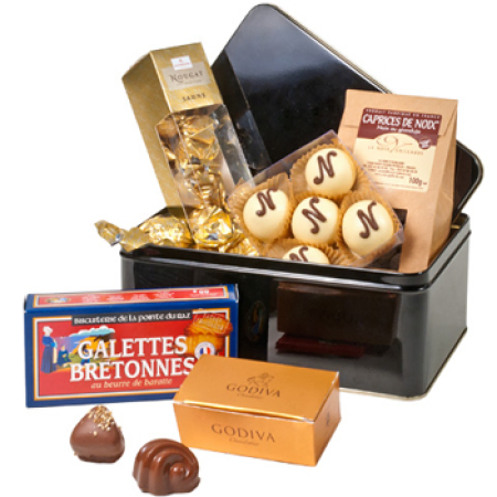 Pequeño Negro caja de chocolates