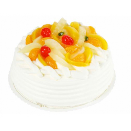 Pastel De Crema De Frutas