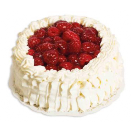 Pastel de picnic de frambuesa