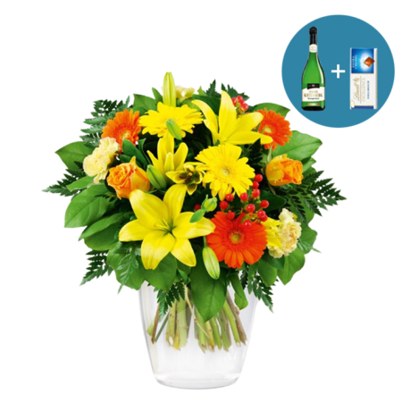 Una visión en ramo amarillo