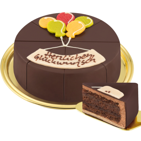 Pastel de chocolate negro estilo Sacher