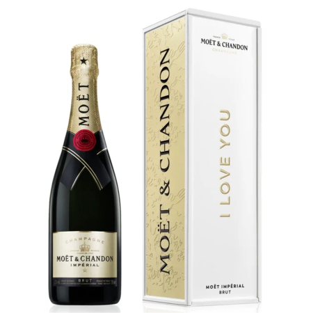 Caja de regalo Moët I Love You