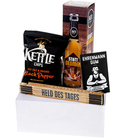 The Hero Gift Snacks y Cerveza