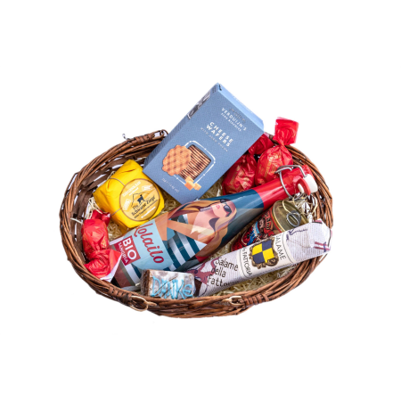 La mini cesta de queso