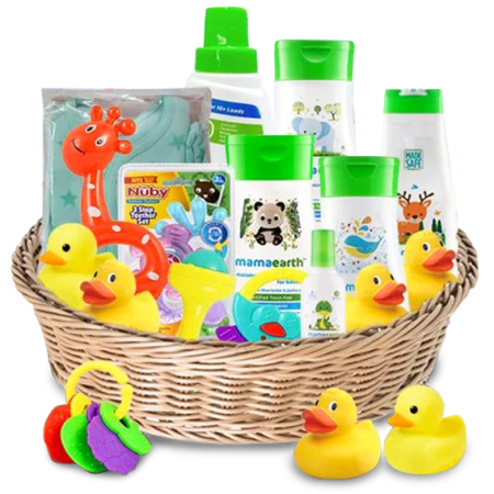 Hora del baño para el bebé