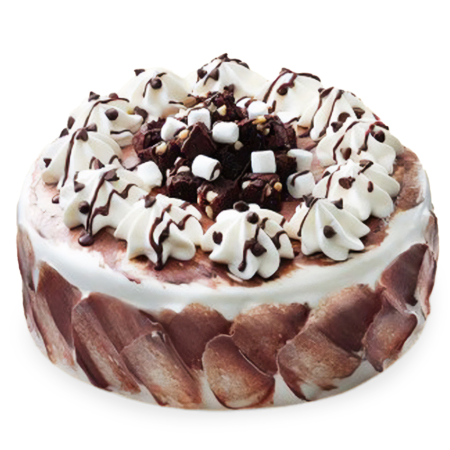 Pastel De Crema De Chocolate Y Vainilla