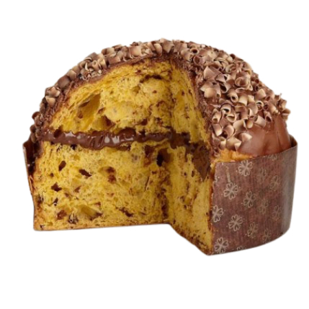 Pastel de Panettone clásico y variado