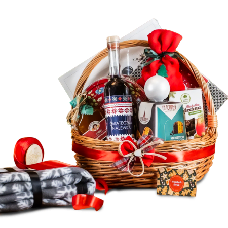 Set navideño junto a la chimenea Przy Kominku