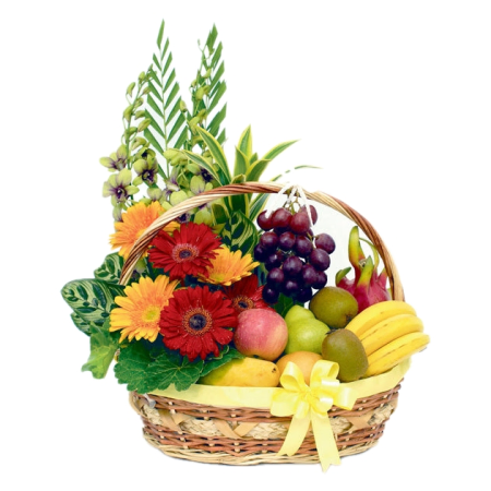 Bouquet de Frutas y Gerberas