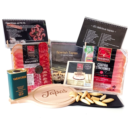 Delicias españolas y libro de cocina