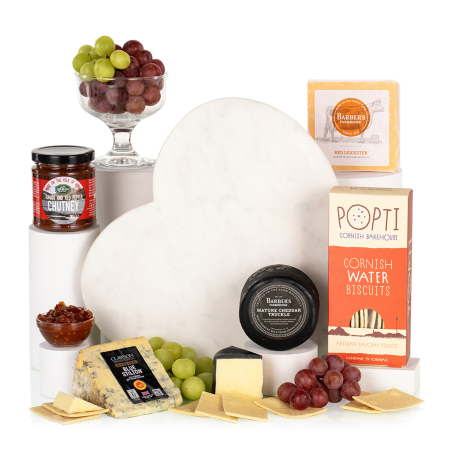 Cesta de regalo para amantes del queso