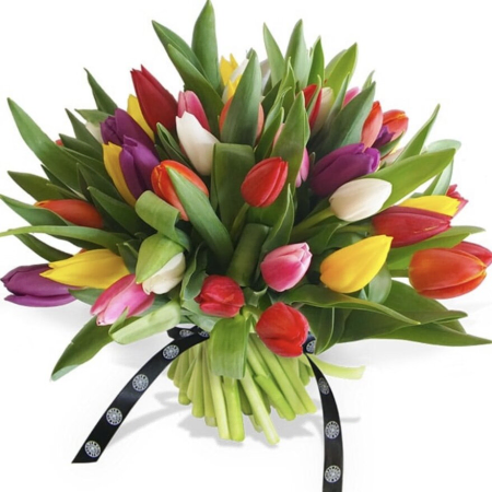 Ramo de tulipanes mixtos Spring Fling