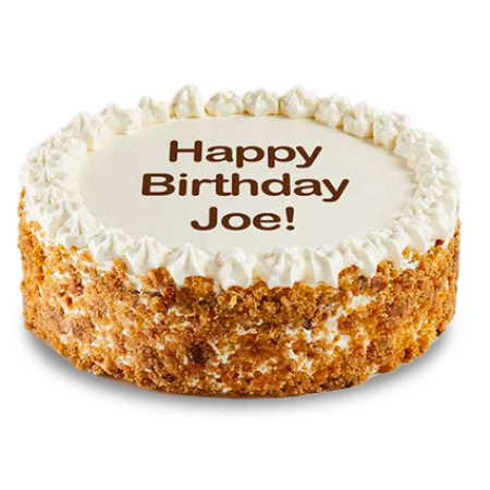 Pastel de zanahoria de lujo