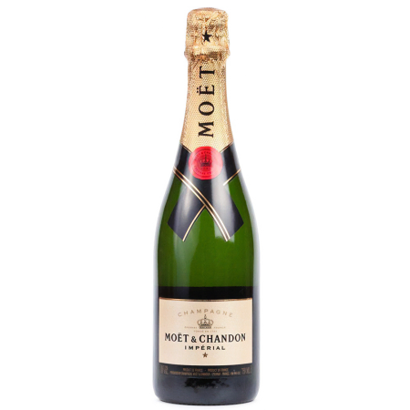 Botella llena de Moet y Chandon Imperial Champagne