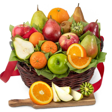 Orchard Radiance Fruit Basket