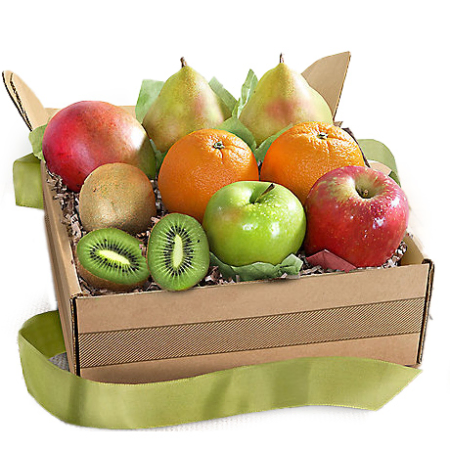 Conjunto de frutas orgánicas