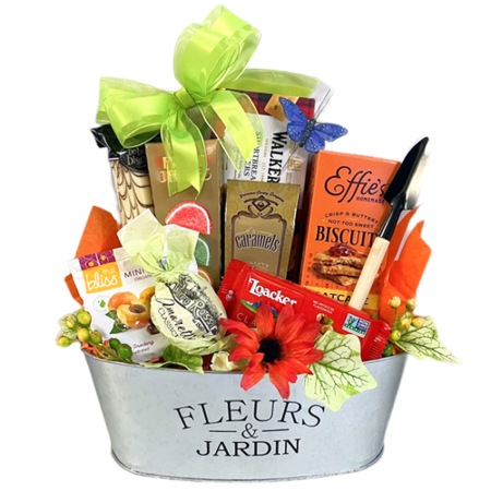 Canasta de Regalo de Delicias de Primavera