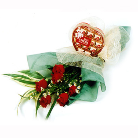 Rosas y Chocolates Gift Set